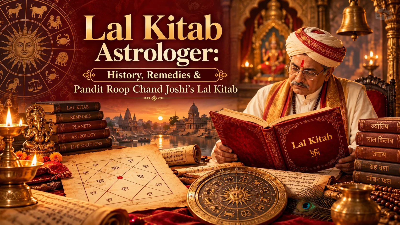 Lal Kitab Astrologer: History, Remedies & Pandit Roop Chand Joshi's Lal Kitab