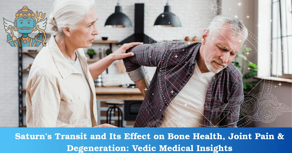 Saturn’s Transit and Its Effect on Bone Health, Joint Pain & Degeneration: Vedic Medical Insights