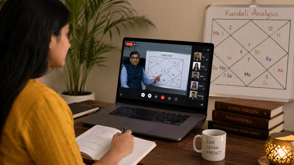 Live Astrology Courses: Why Real-Time Kundali Practice Improves Learning